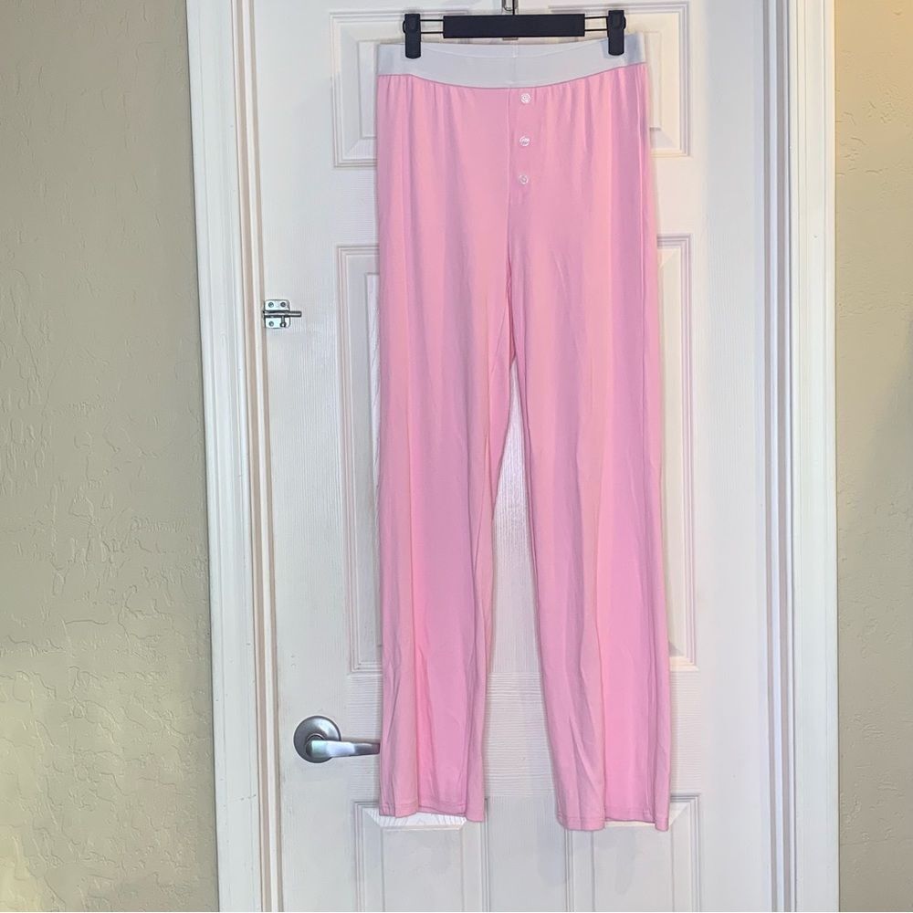 Faded Rose Pink Loungewear Pajama Pants Size Small